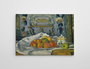 Wallity WY281 Lienzo Decorativo Enmarcado 50 x 70 cm